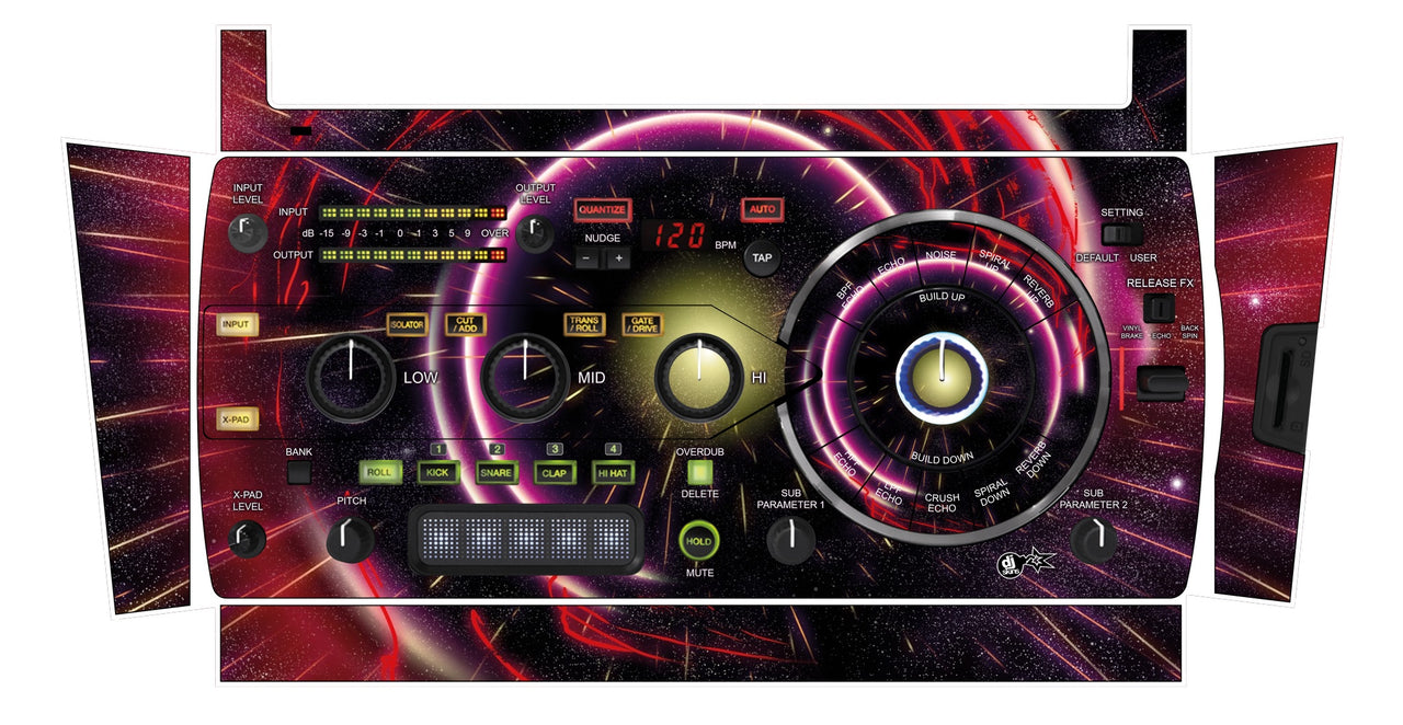 Pioneer DJ RMX 1000 Skin Futurewarp