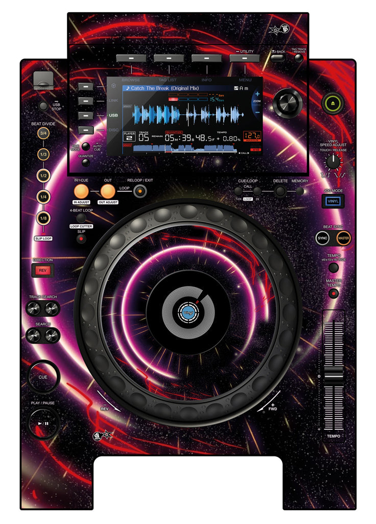 Pioneer DJ CDJ 900 NEXUS Skin Futurewarp