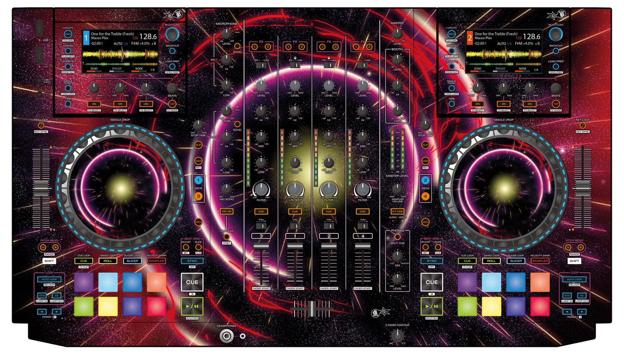 Denon DJ MCX 8000 Skin Futurewarp