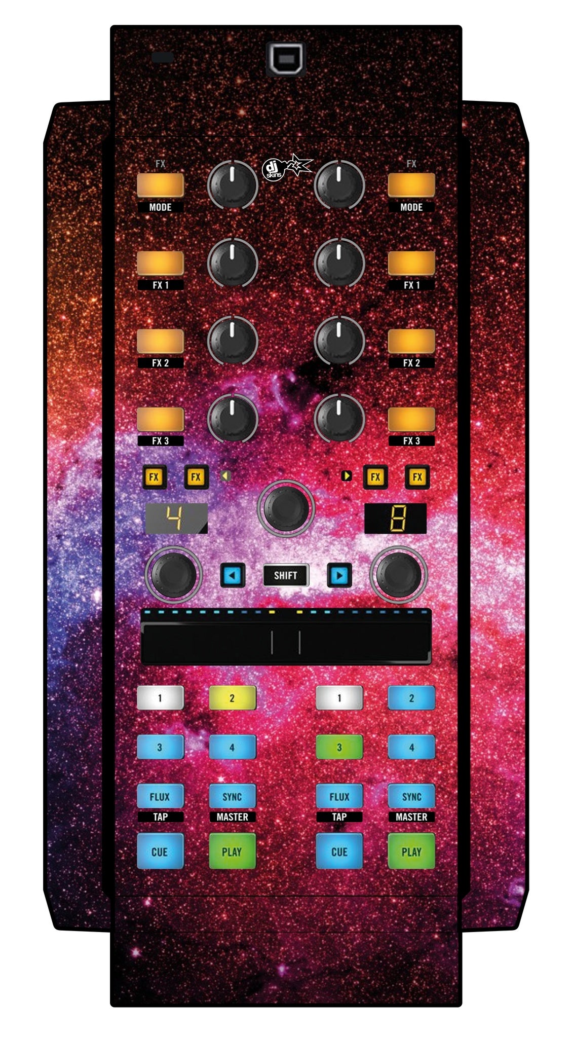 Native Instruments X1 MK2 Skin Galactica