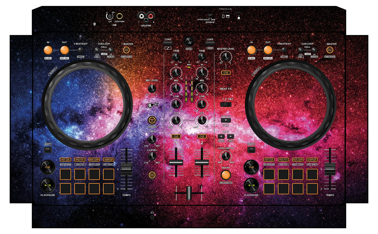 Pioneer DJ DDJ FLX 4 Skin Galactica