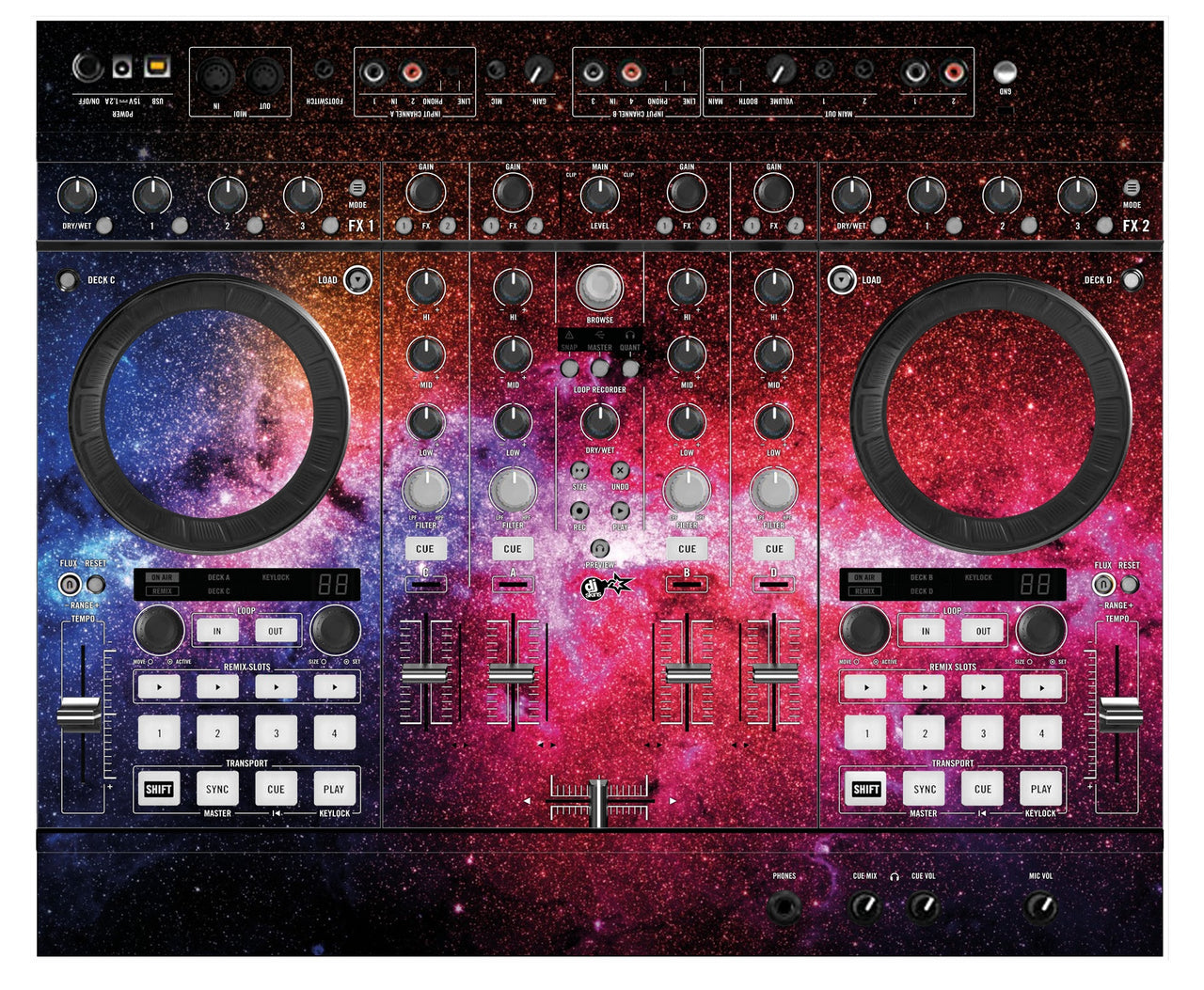 Native Instruments S4 MK2 Skin Galactica