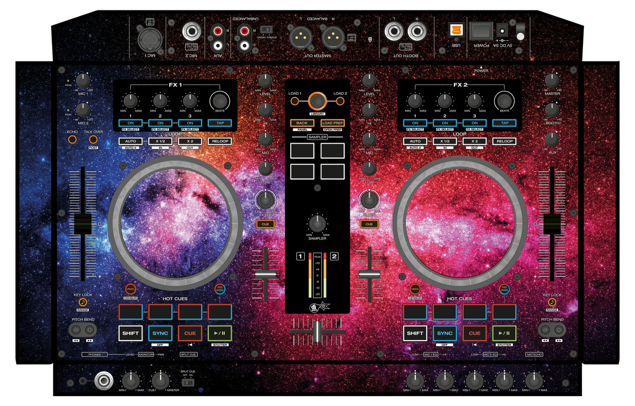 Denon DJ MC 4000 Skin Galactica