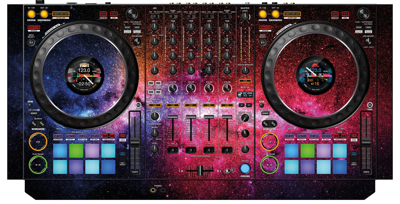 Pioneer DJ DDJ 1000 Skin Galactica