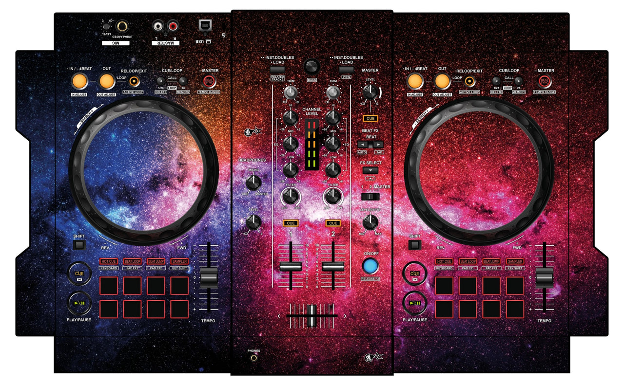Pioneer DJ DDJ 400 Skin Galactica