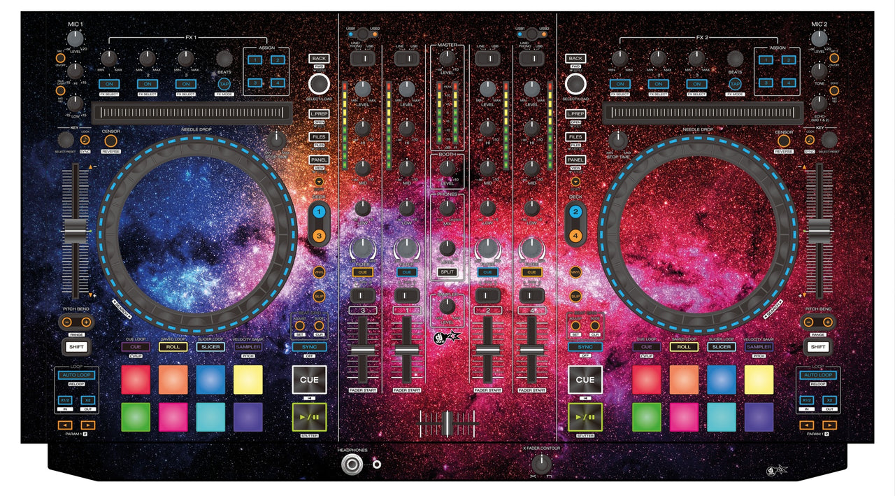 Denon DJ MC 7000 Skin Galactica