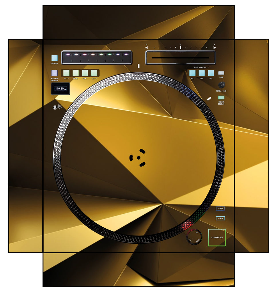 Rane TWELVE MK2 Skin Golden Polygon