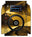Pioneer DJ XDJ 1000 Skin Golden Polygon