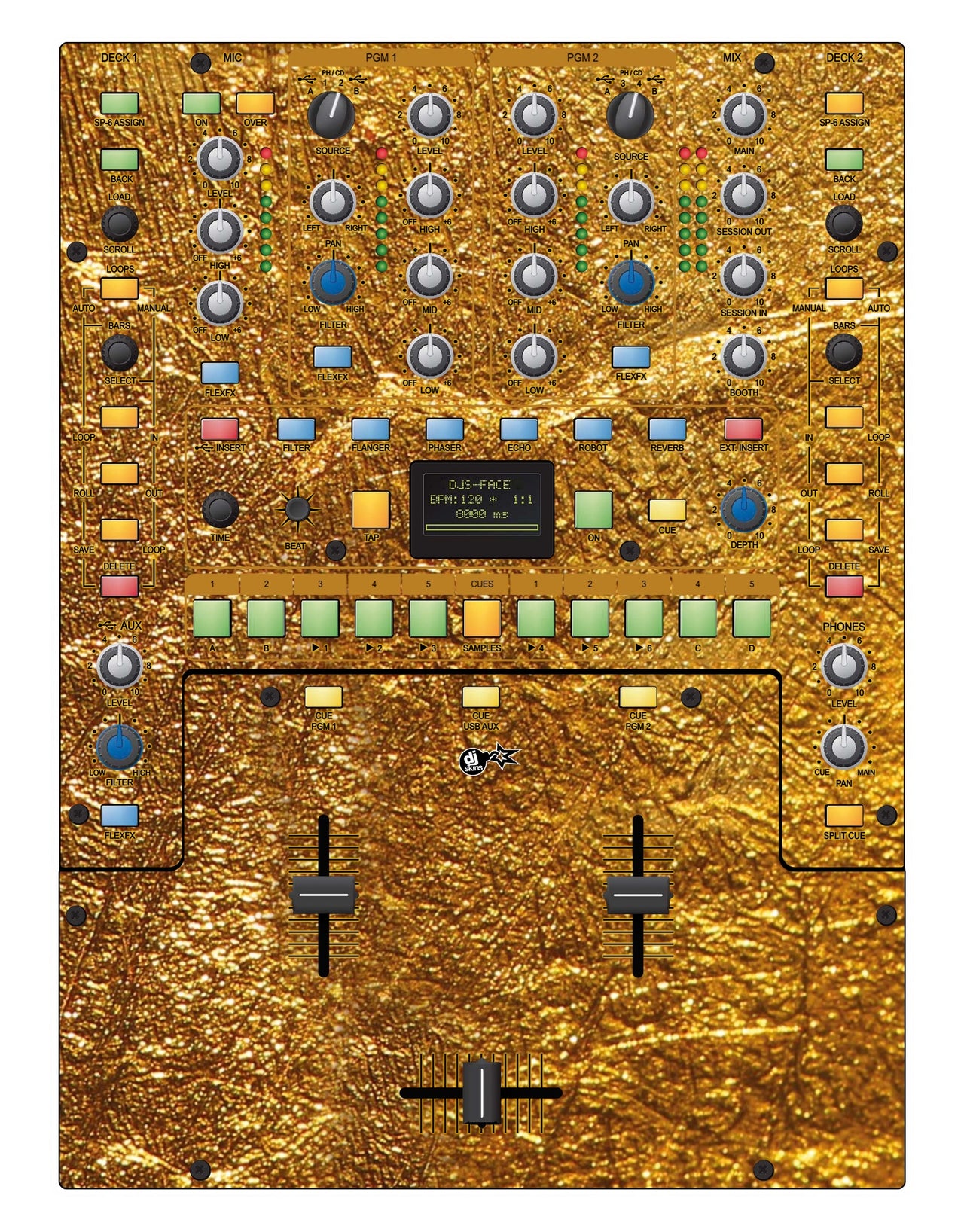 Rane 62 Skin Golden Treasure