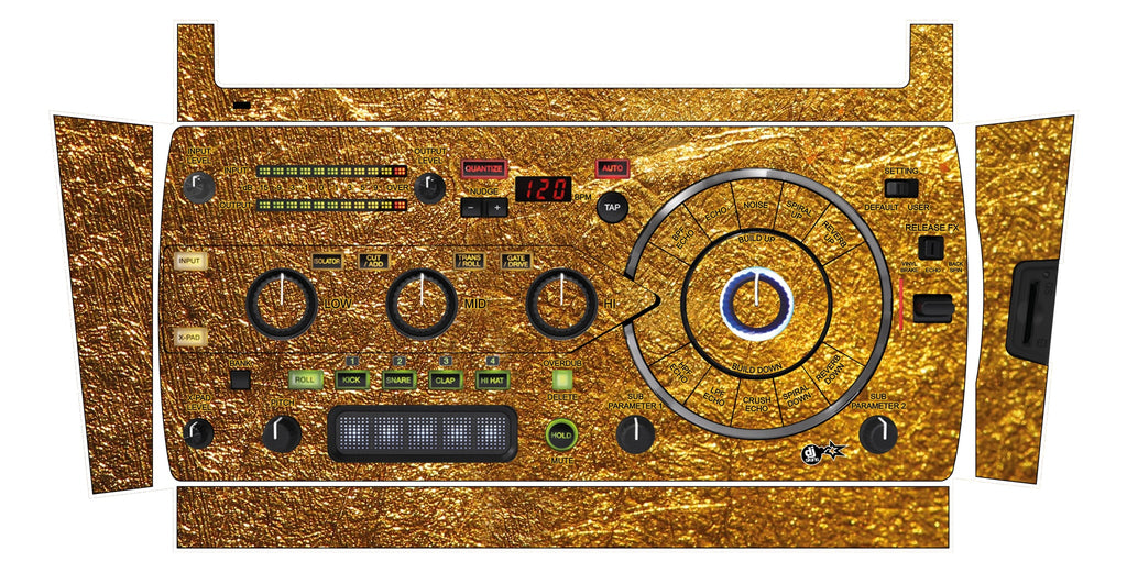 Pioneer DJ RMX 1000 Skin Golden Treasure