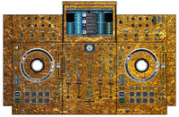 Denon DJ PRIME 4 Skin Golden Treasure