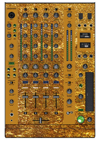 Denon DJ X 1800 Skin Golden Treasure