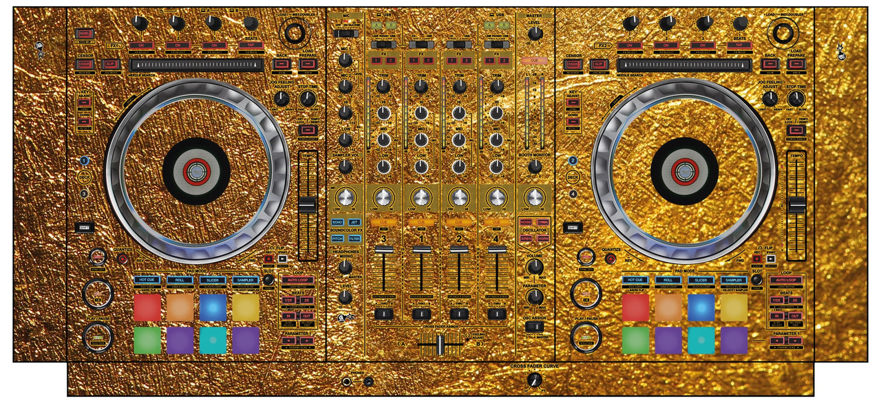 Pioneer DJ DDJ SZ 2 Skin Golden Treasure