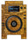 Pioneer DJ CDJ 900 NEXUS Skin Golden Treasure