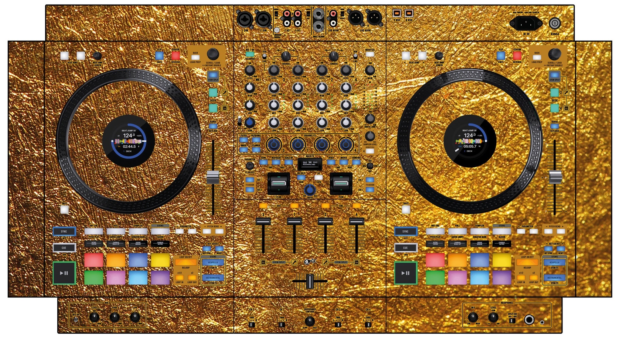 Rane FOUR Skin Golden Treasure