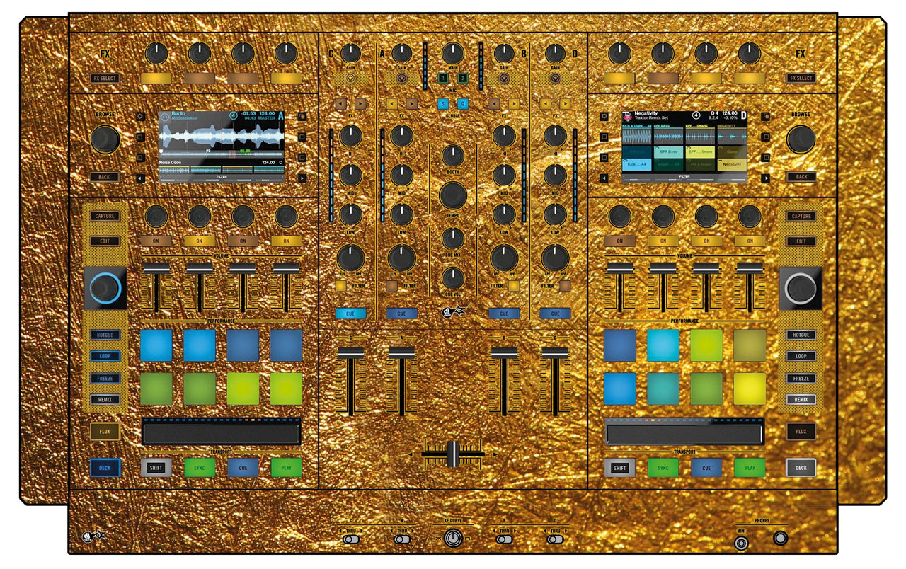 Native Instruments S8 Skin Golden Treasure
