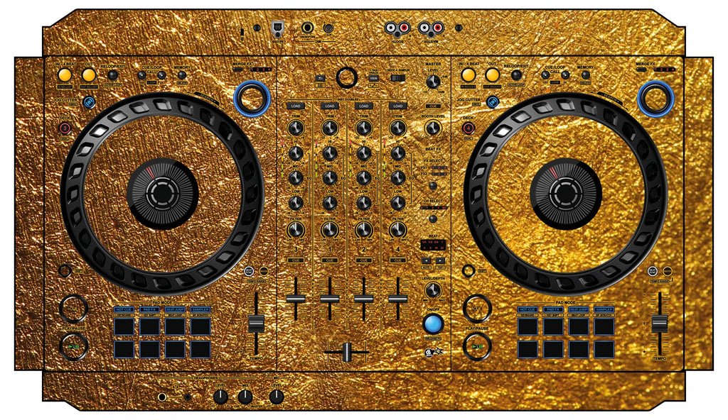 Pioneer DJ DDJ FLX6 Skin Golden Treasure