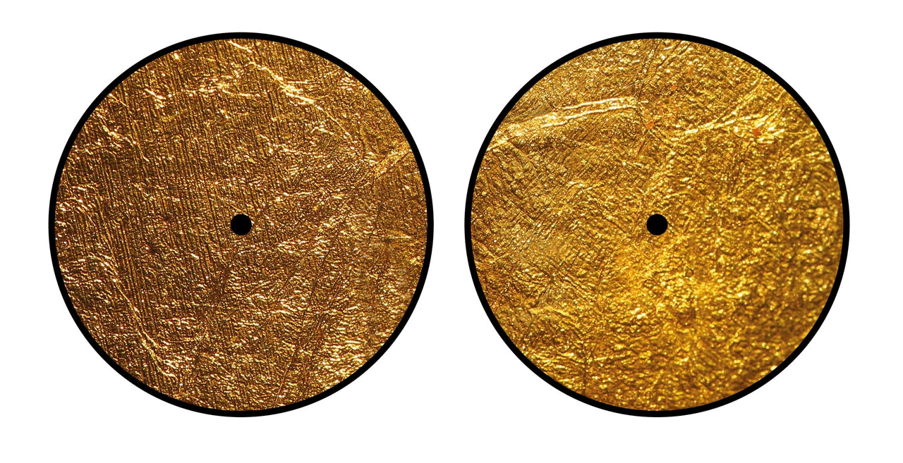 Universal Vinyl Labelsticker (12.5 cm - LARGE) Skin Golden Treasure