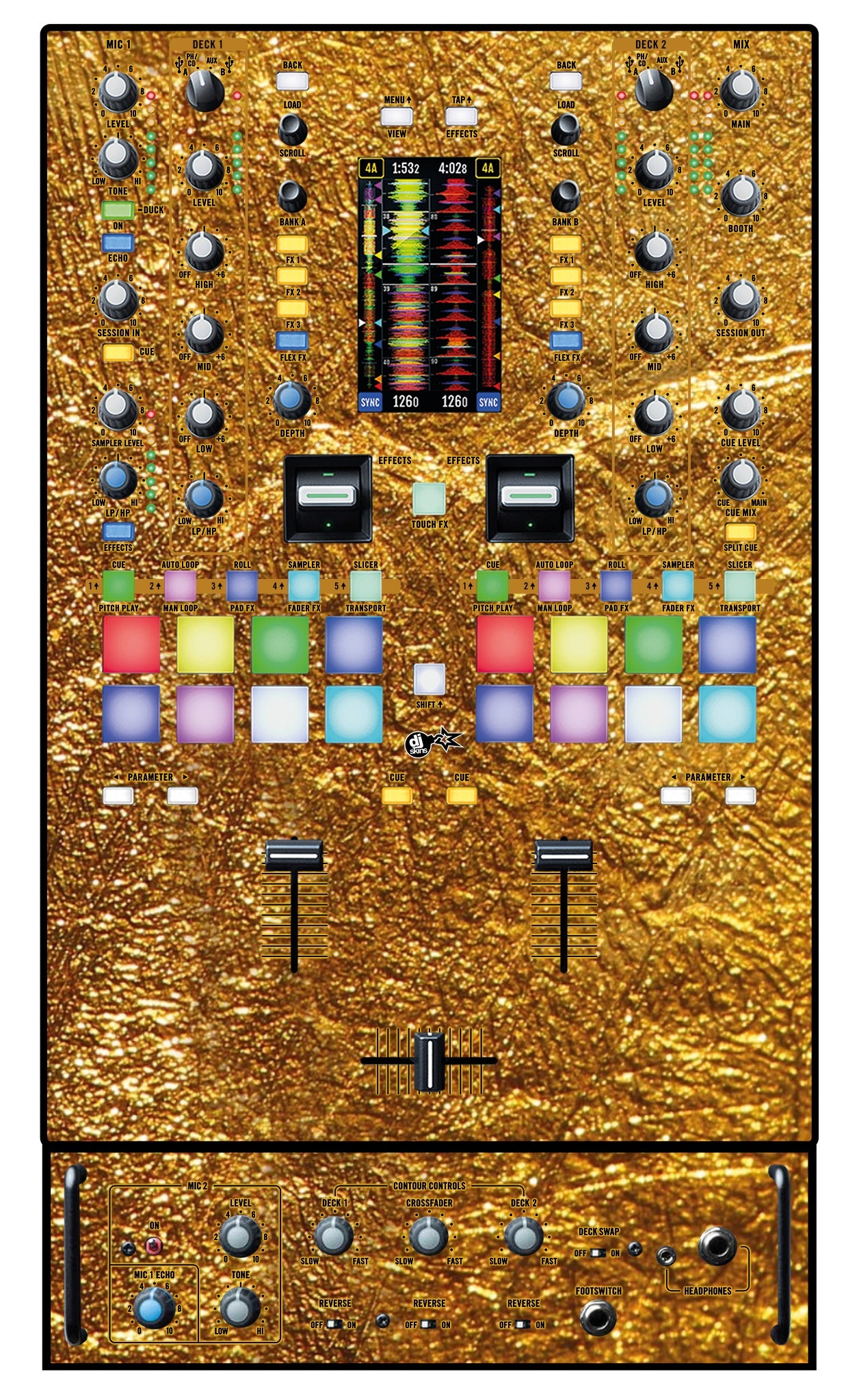 Rane 72 Skin Golden Treasure