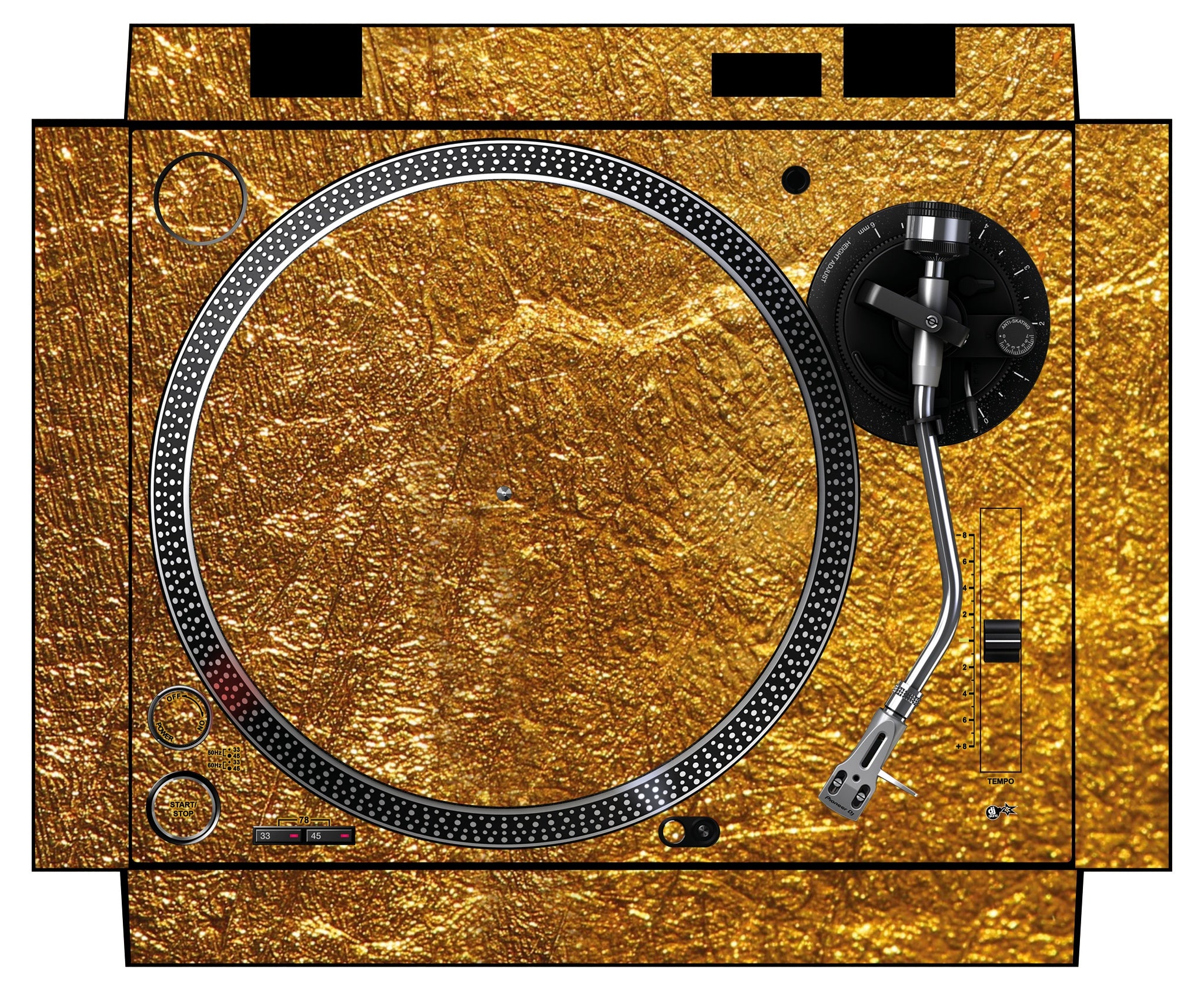 Pioneer DJ PLX 500 Skin Golden Treasure