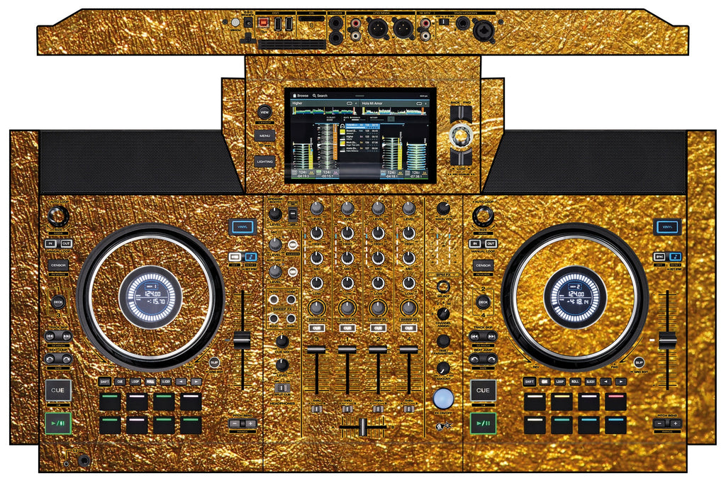 Denon DJ SC Live 4 Skin Golden Treasure