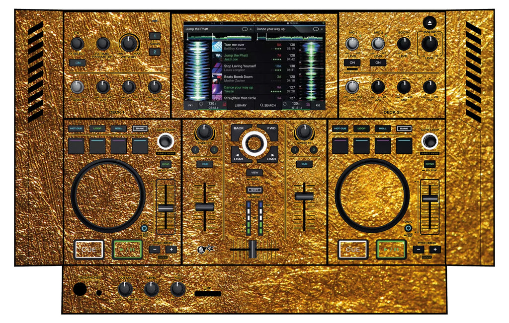 Denon DJ PRIME GO Skin Golden Treasure