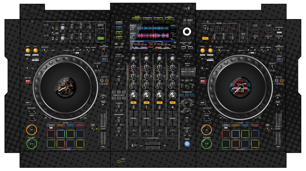 Pioneer DJ XDJ XZ Skin Gradienter Black