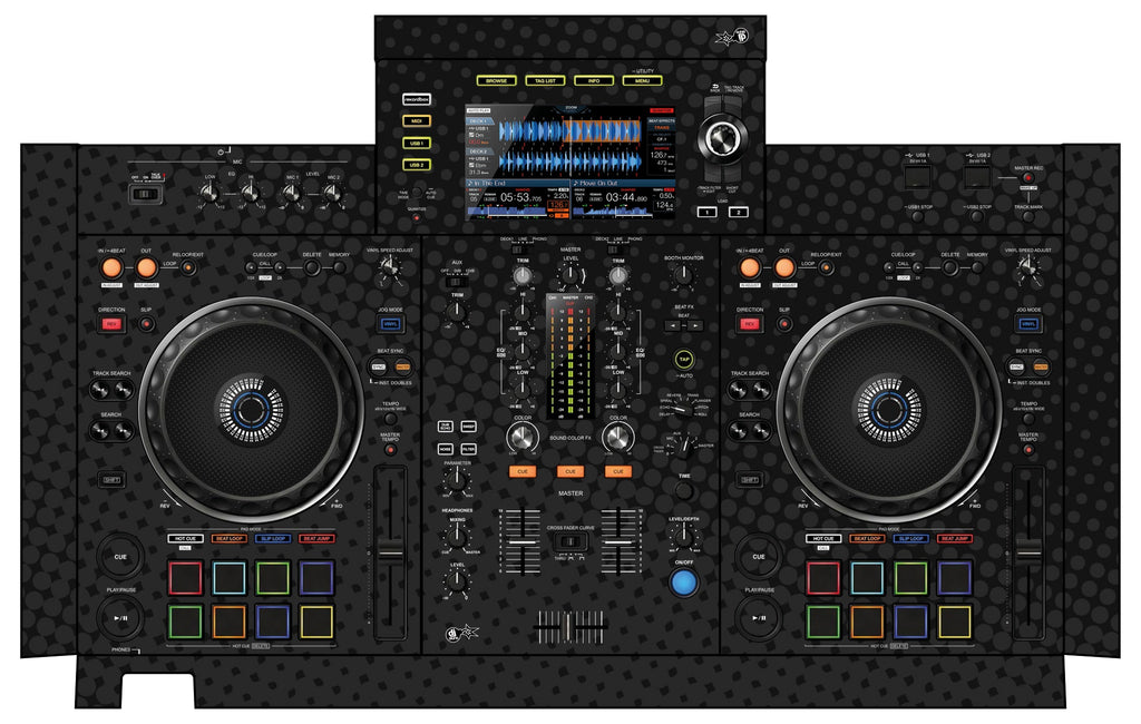 Pioneer DJ XDJ RX 2 Skin Gradienter Black