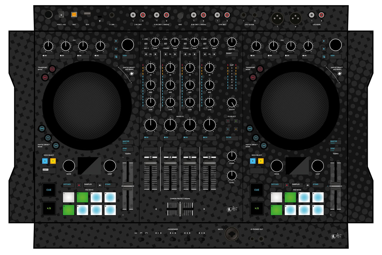 Native Instruments S4 MK3 Skin Gradienter Black