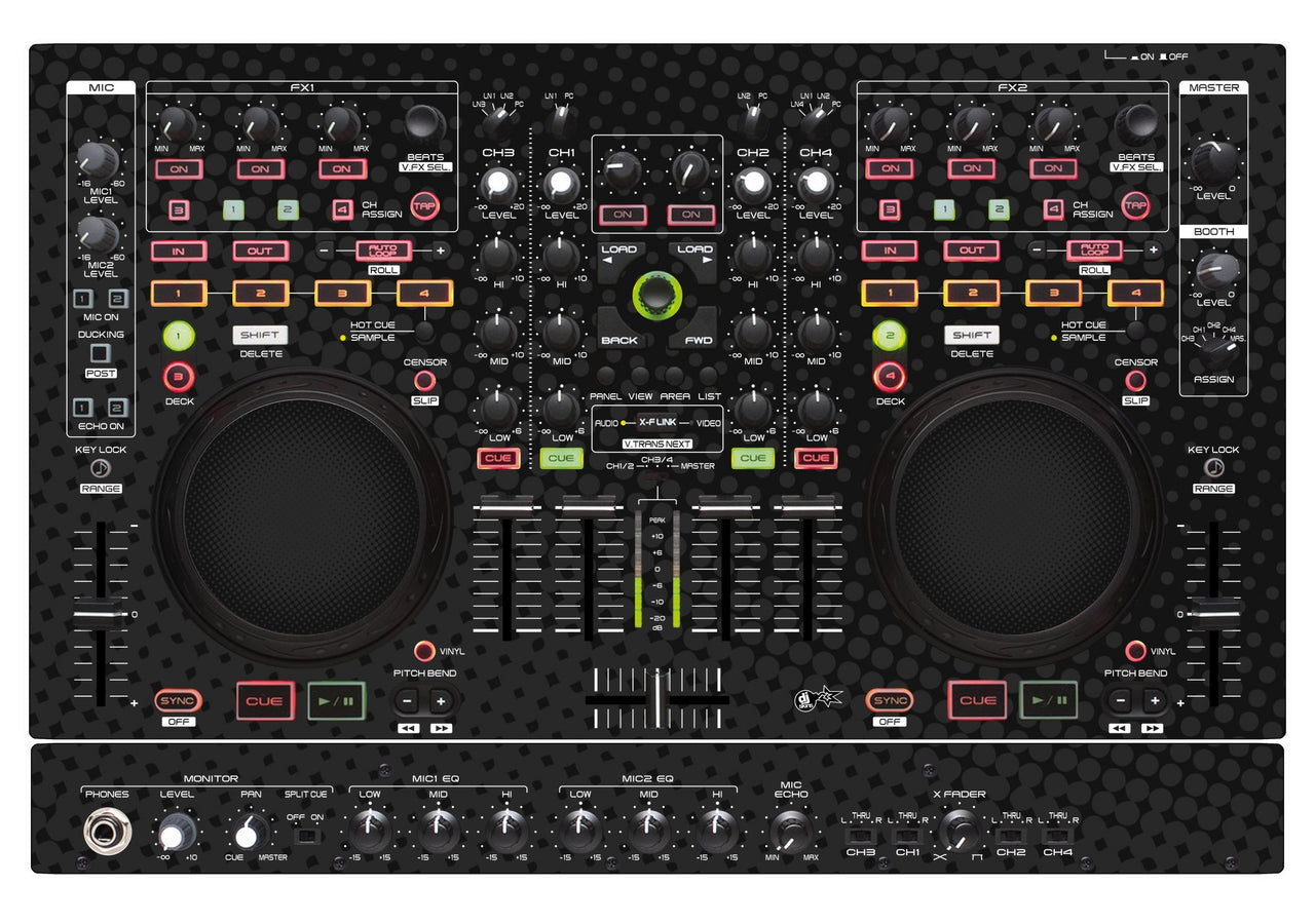 Denon DJ MC 6000 MK2 Skin Gradienter Black