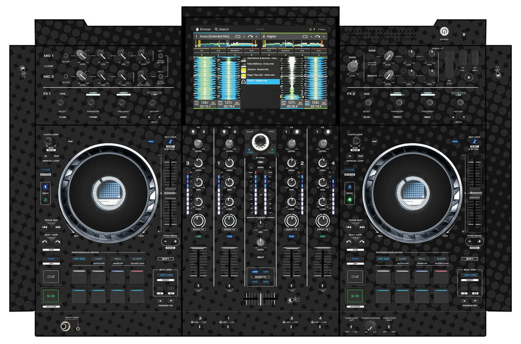 Denon DJ PRIME 4+ Skin Gradienter Black