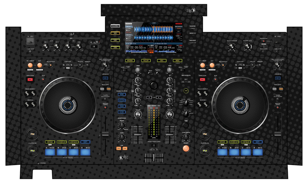 Pioneer DJ XDJ RX Skin Gradienter Black