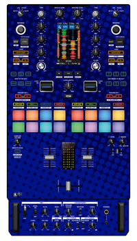 Pioneer DJ DJM S11 Skin Gradienter Blue