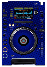 Pioneer DJ CDJ 2000 Skin Gradienter Blue