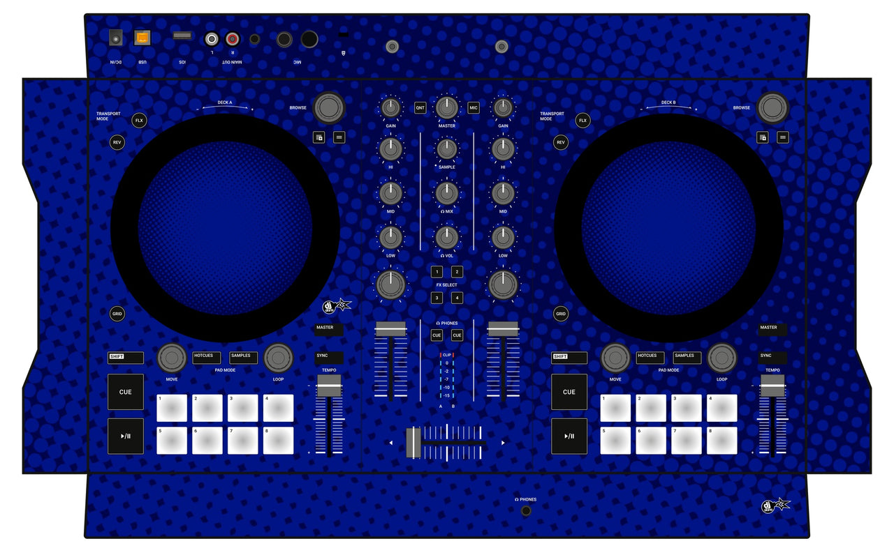 Native Instruments S2 MK3 Skin Gradienter Blue