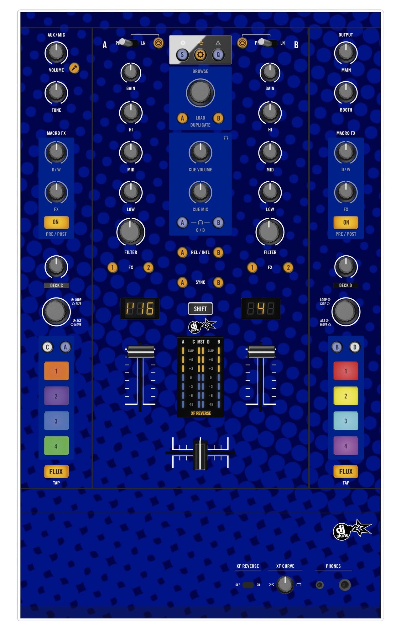 Native Instruments Z2 Skin Gradienter Blue