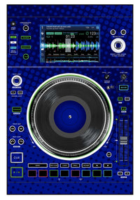 Denon DJ SC 5000 M Skin Gradienter Blue