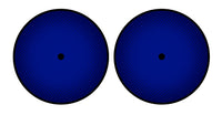 Universal Vinyl Labelsticker (10.2 cm - REGULAR) Skin Gradienter Blue
