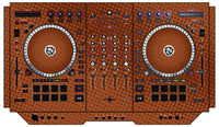 Numark NS 7 II Skin Gradienter Brown