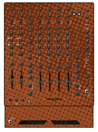 Allen and Heath XONE 96 Skin Gradienter Brown