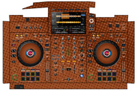 Pioneer DJ XDJ RX 3 Skin Gradienter Brown