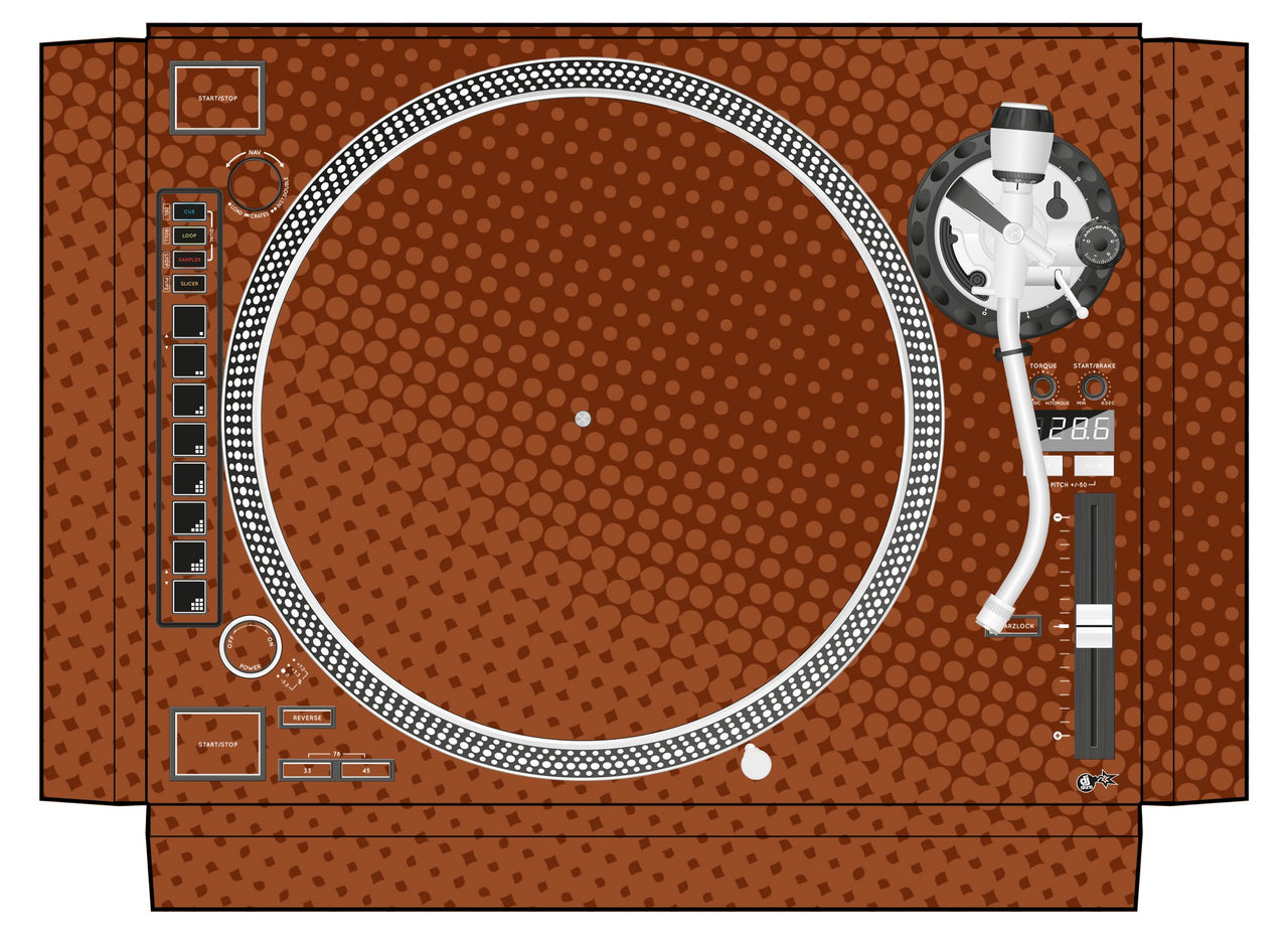 Reloop RP 8000 Skin Gradienter Brown