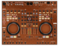 Denon DJ MC 6000 Skin Gradienter Brown