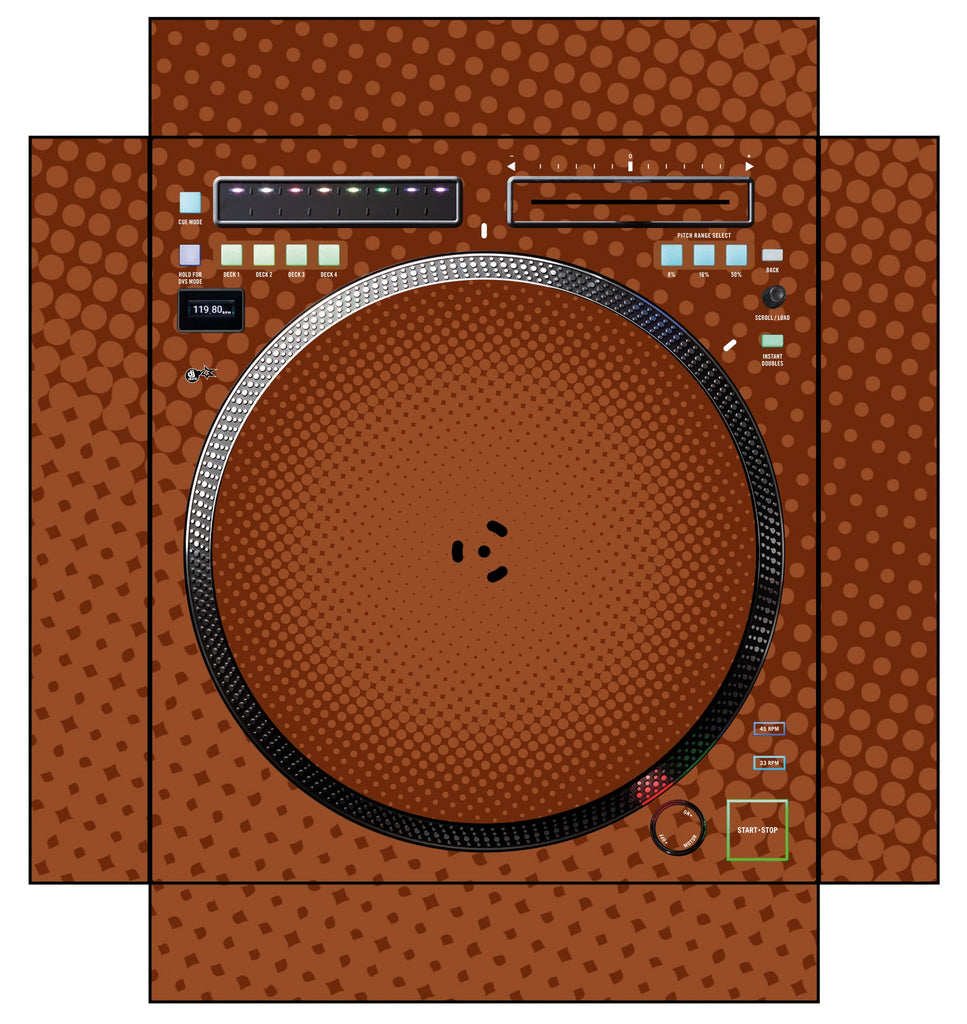 Rane TWELVE MK2 Skin Gradienter Brown