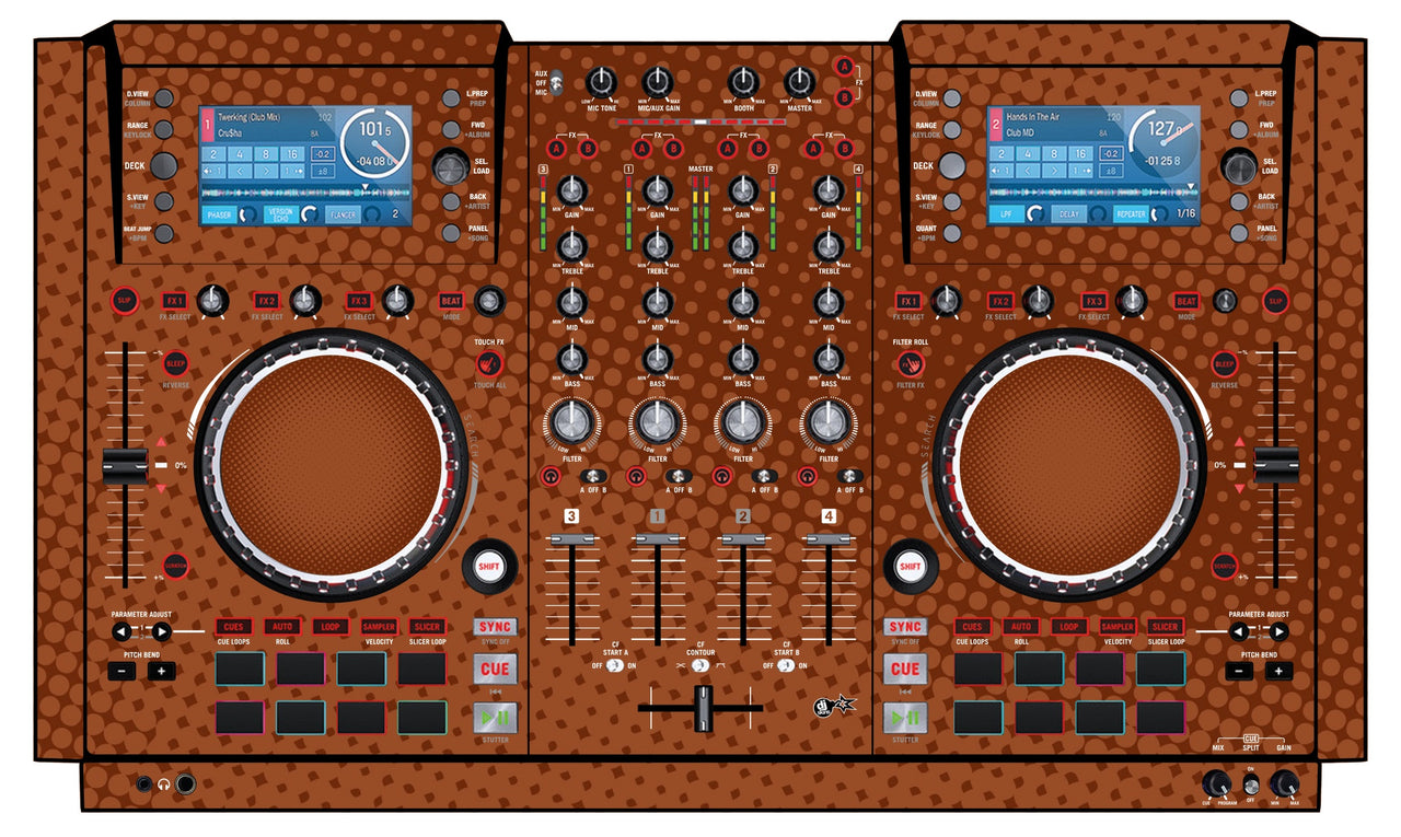 Numark NV 2 Skin Gradienter Brown
