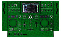 Denon DJ PRIME GO Skin Gradienter Green