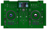 Denon DJ PRIME 2 Skin Gradienter Green