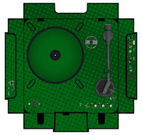 Numark PT 01 incl. Sides Skin Gradienter Green
