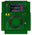 Pioneer DJ XDJ 700 Skin Gradienter Green