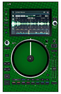 Denon DJ SC 6000 M Skin Gradienter Green